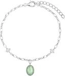 NOELANI - Damen Armband 925 Silber - mit Zirkonia und Katzenauge - NOE-B0016