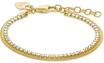 Guido Maria Kretschmer Jewelry Damen-Armband Edelstahl Zirkon