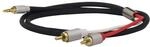 Dynavox Stereo Audiokabel 3m, 3,5mm Klinkenstecker auf Cinch (Stecker - Stecker)