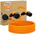 Lapp Type 2 Charging Cable up to 11 kW 3 m orange 3 (75743)