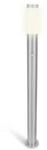 Grafner XXL Edelstahl Wegeleuchte mit Bewegungsmelder, H&ouml;he: 110 cm, 1x E27...