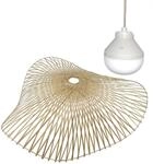 Lumisky LAIA NOMAD Pendelleuchte im Boh&egrave;me-Stil aus nat&uuml;rlichem Bambus mit