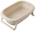 TEGA BABY Faltbare Babybadewanne - Platzsparend & rutschfest | Platzsparende