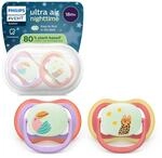 Philips Avent ultra air Nighttime Schnuller &ndash; kiefergerecht geformtes Design, f&uuml;r
