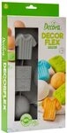 Decora 9260406 Silicone Football Mould 6 CAVITA', Grau