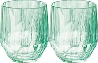 koziol Superglas Club No. 24, 2 St&uuml;ck, 400 ml, Rotwein-Tumbler, Glas aus