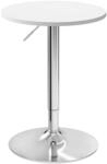 WOLTU Bartisch Stehtisch, h&ouml;henverstellbarer Tisch 70-91 cm, multifunktionaler