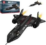Reobrix SR-71 Blackbird Klemmbausteine Erwachsene, Spionageflugzeug Modell |...