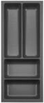 Orga-Box 3 Besteckeinsatz Tiefe: 473 x Breite: 191 mm anthrazit | mit Canvas...