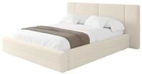 ALTDECOR Polsterbett ohne Matratze TEVO 180x200 - Beige | Polsterbett mit...