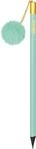 BRUNNEN Bleistift &bdquo;Bommel Colour Code | HB, rund, mint