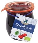 Kiebitzhof Fruchtaufstrich, Sauerkirsche, 220g (1)