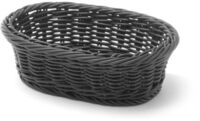 HENDI Brotkorb, oval, Brotmulde, Brotk&ouml;rbchen, Br&ouml;tchenkorb, 190x120x(H)60mm,