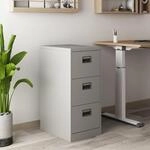 [en.casa] Schubladenschrank R&auml;&auml;kkyl&auml; B&uuml;roschrank mit 3 Schubladen...