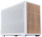 Lian Li DAN Cases B4 Wood Edition Micro-ATX PC-Geh&auml;use | Buche/wei&szlig;, 21,3 l