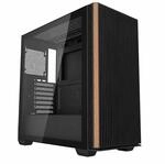 darkFlash DS900WS ATX Geh&auml;use, Walnussholz, Mesh, USB-C, Schwarz | ATX