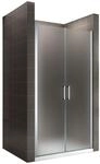 i-flair LARA Duscht&uuml;r Nischent&uuml;r 92x195 cm, 6 mm ESG Satiniert, Hebe-Senk 