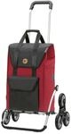 ANDERSEN Einkaufstrolley - Treppensteiger Royal Shopper Senta 2.0 rot | ideal...