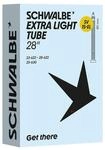 Schwalbe Fahrradschlauch SV15-EL EXTRA Light 23/28-622/630 IB Black 80mm
