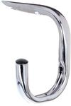 Alberts 856144 Fahrradhaken | gebogen | galvanisch blau verzinkt | Gesamth&ouml;he 150 mm