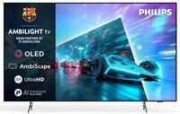 PHILIPS Ambilight TV 55OLED761/12 55 Zoll 4K OLED Smart TV | P5-AI Perfect...