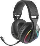 Mars Gaming MHW-Quasar Wireless Gaming-Kopfh&ouml;rer ARGB Flow | Tri-Mode 2.4G PRO +