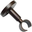 GARDINIA Deckentr&auml;ger f&uuml;r Gardinenstange, Mit Metallmontageplatte, 1-l&auml;ufig,