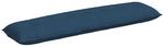 vidaXL R&uuml;ckenkissen Blau 200 x 19 x 50 cm Stoff