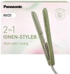 Panasonic EH-HV31-G503 2-in-1 Ionisches Haar-Styling-Ger&auml;t, Haargl&auml;tter und