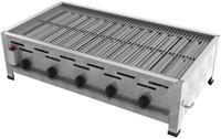 ChattenGlut Professional Gastrobr&auml;ter 5-flammig Tischger&auml;t Edelstahl 