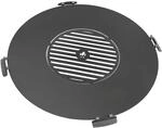 CookKing Grillplatte m. 4 Griffe f&uuml;r Feuerschale mit Grillrost innen 82cm &Oslash;...