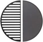 Wiltec Gusseisen Grillrost und Grillplatte, Gussrost f&uuml;r Grill mit guter