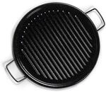 Emaillierter Grillspie&szlig; mit Griffen &oslash;46cm Vaello