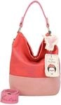 Fritzi x Frida Kahlo Izzy07 Limited Kolibri Hobo Bag Canvas Damen Handtasche...