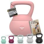 NEOLYMP Soft Kettlebell bodenschonend & leise - sto&szlig;d&auml;mpfende Kugelhantel mit