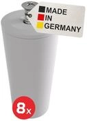 BAUHELD Rolladen-Stopper 40mm [8 St&uuml;ck] - Made in Germany - Aussen-Rolladen
