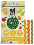 duvoplus Fruchtige Hundeleckerli Fruity Dental Swirls Gr&ouml;&szlig;e S | Garden Bites: