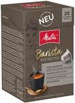 Melitta Barista Ristretto, Kaffeekapseln, Nespresso Kompatibel, 20 Kapseln 