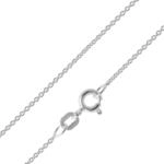 trendor Feine Ankerkette 925 Silber Kette ohne Anh&auml;nger 1,1 mm 15700 |...