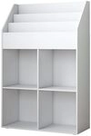Vicco Kinderregal Conny, Wei&szlig;, 72 x 111 cm | mit 4 Ablagen f&uuml;r Faltboxen,...