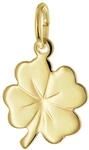 trendor Kinderschmuck Anh&auml;nger Kleeblatt 925 Silber Vergoldet 21552 |...
