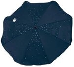 CAM Il mondo del bambino Kinderwagen-Schirm Cristallino Blau | Wasserdichter