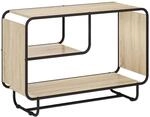vidaXL Sideboard Sonoma-Eiche 93.5 x 37.5 x 64.5 cm Holzwerkstoff | Langlebige...