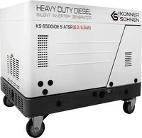 K&S K&ouml;nner&S&ouml;hnen KS 6500iDE S ATSR Diesel Inverter Generator 6,5 kW,
