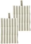 S&ouml;dahl Harmony Topflappen 15 x 23 cm 2 Stck. Taupe