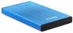 TOOQ TQE-2527BL &ndash; Geh&auml;use f&uuml;r 2,5-Zoll-HDD-Festplatten, (SATA I/II/III bis 9,5 mm