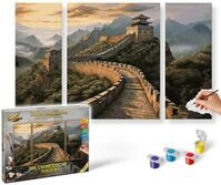 Schipper Malen nach Zahlen &ndash; Die Chinesische Mauer - Bilder malen f&uuml;r Erwachsene,