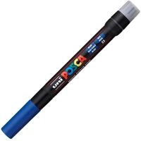 POSCA - Acrylmarker PCF-350 Dunkelblau Pinselspitze | Marker mit wasserbasierter