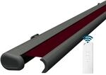 Eclipse Vollkassettenmarkise basaltgrau elektrisch 3,0x2,5m Tuch:Beere | Markise