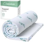 Dailydream Topper 140x200cm aus Memory Foam, 3,5 cm hoch | Edition Aloe Vera,...